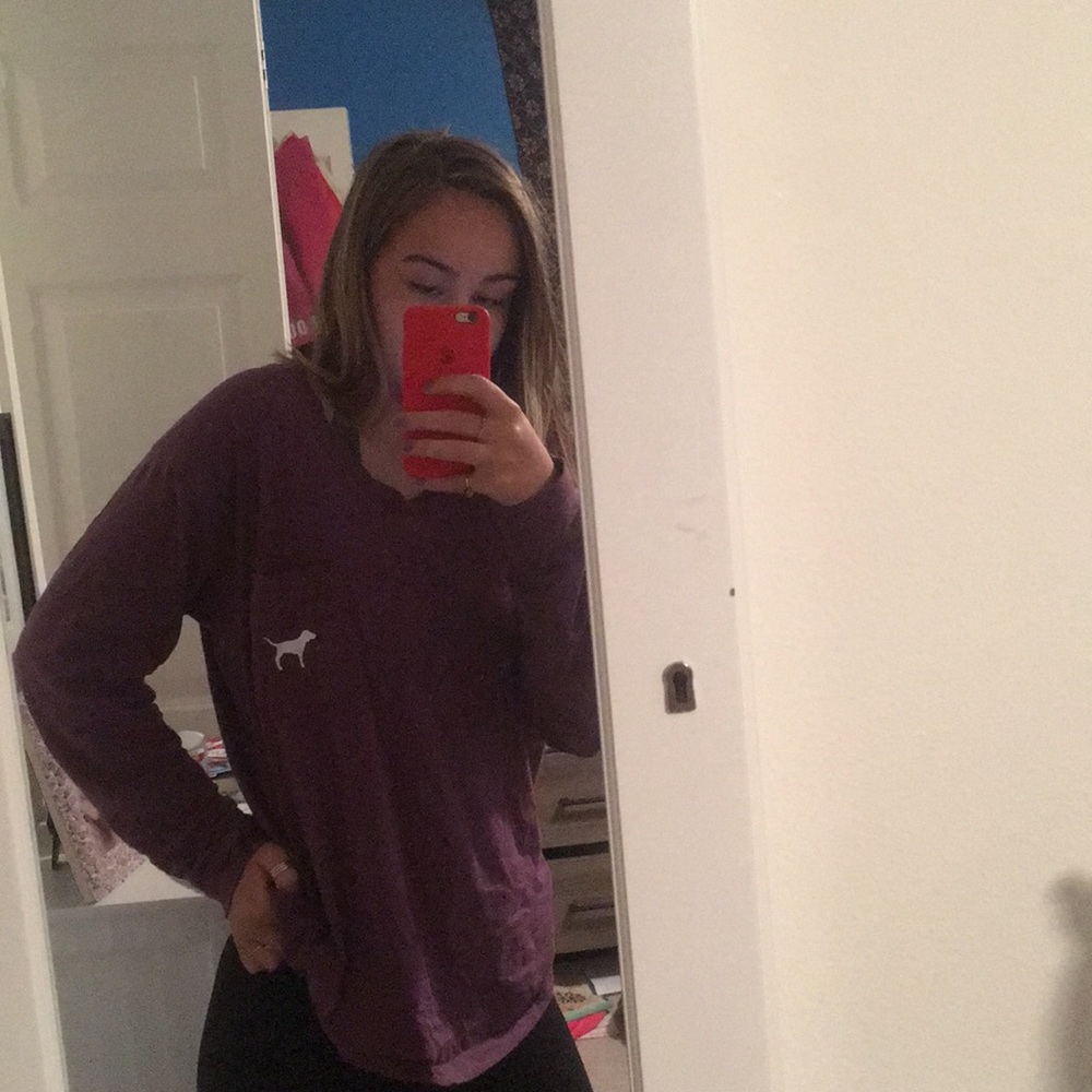 Purple Victoria’s Secret PINK long sleeve